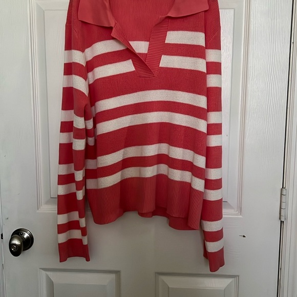 Olive Green Women's Top with Button Accents - Picture 4 of 6